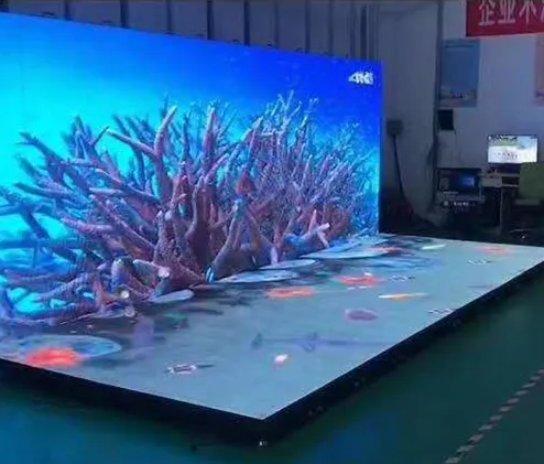 荆州LED互动地砖屏的主要系统组件
