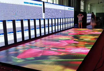 鄂州LED地砖屏互动显示原理